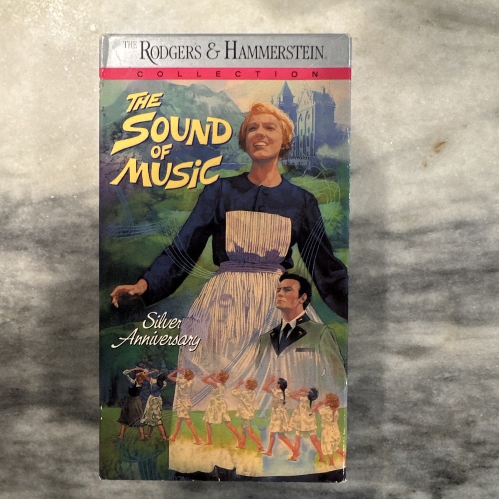 CBS/Fox Video The Sound of Music Silver Anniversary VHS 2-Tape Set CC Hi-Fi NTSC